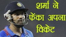 India vs Sri Lanka 5th ODI: Rohit Sharma throws his wicket to Fernando | वनइंडिया हिंदी