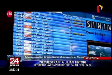Lilian Tintori denuncia prohibición para salir de Venezuela
