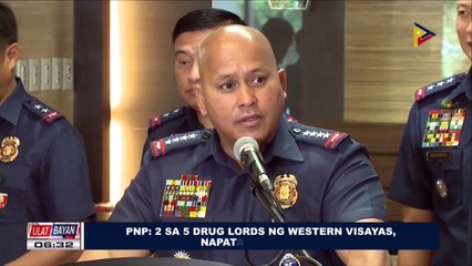 PNP: 2 sa 5 drug lords ng Western Visayas, napatay ng pulisya