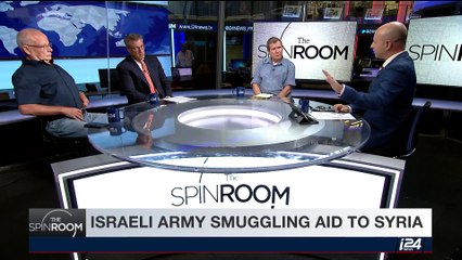 THE SPIN ROOM | Israeli army smuggling aid to Syria | Sunday, September 3rd 2017