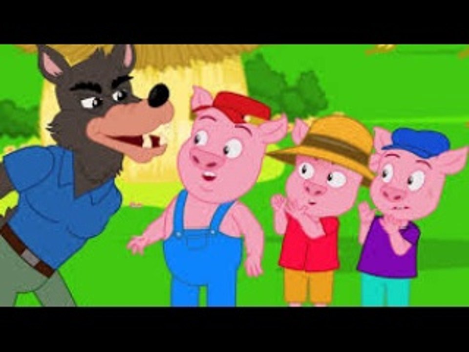 La chanson & l'histoire des trois petits cochons --- Chansons enfantines