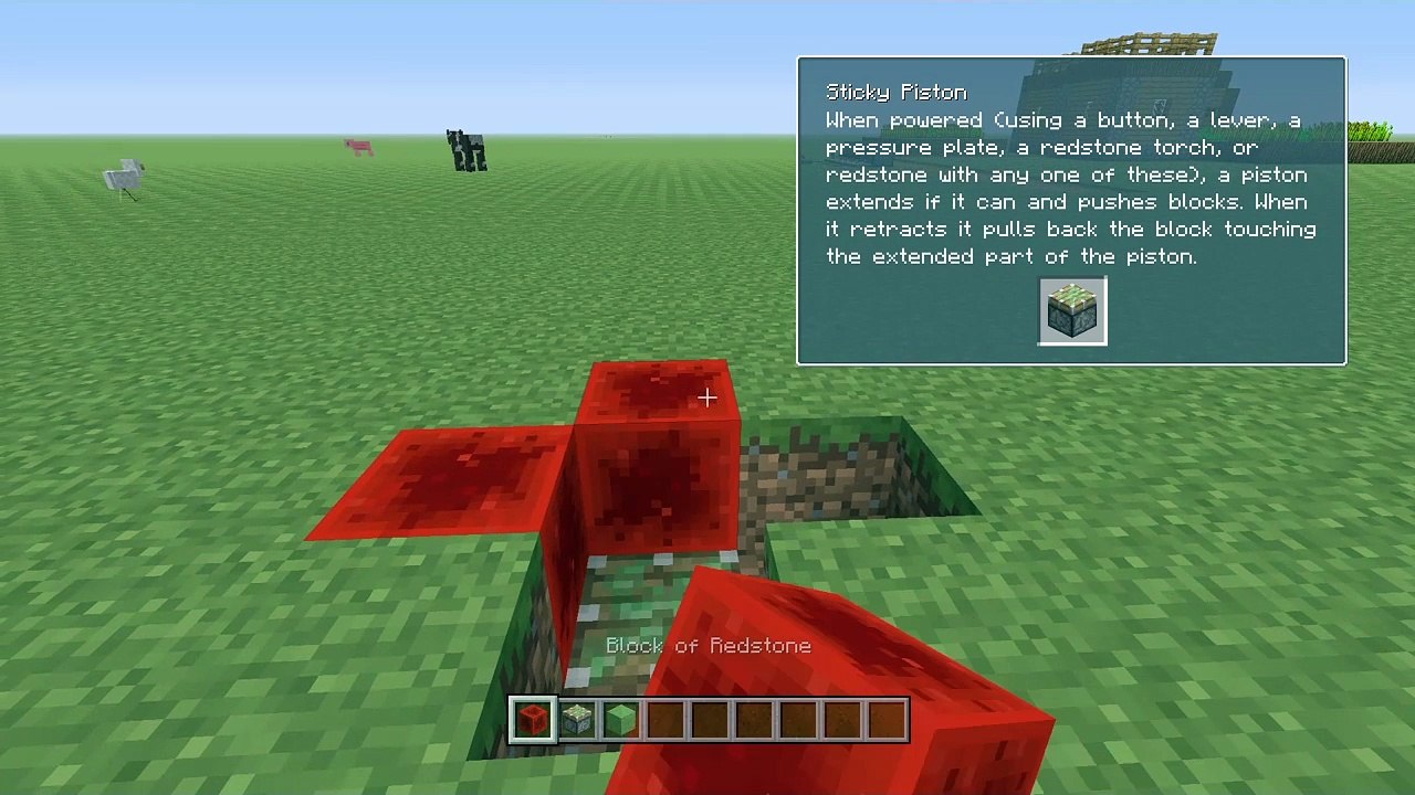 How to make a Automatic trampoline|Minecraft