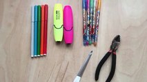 Bricolage faire pour Comment faire faire à Il pour comme faire des crayons à écrire ✎ ✎ poupées avec leurs propres crayons mains