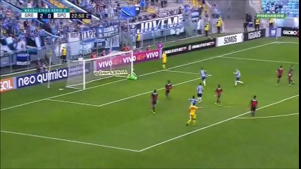gol do gremio fernandinho 3x0