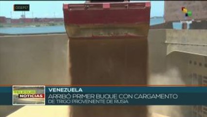 Llega a Venezuela el primer cargamento con trigo de Rusia