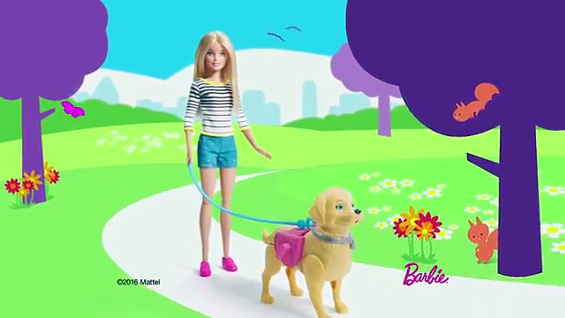 barbie walk and potty
