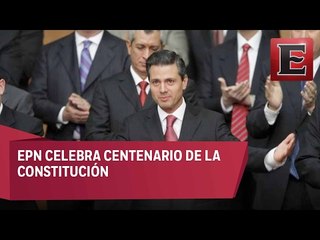 Peña Nieto encabeza Centenario de la Constitución en Querétaro