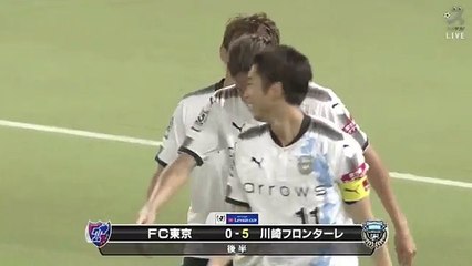 Tokyo 0:5 Kawasaki ( J-League Cup 3 September)