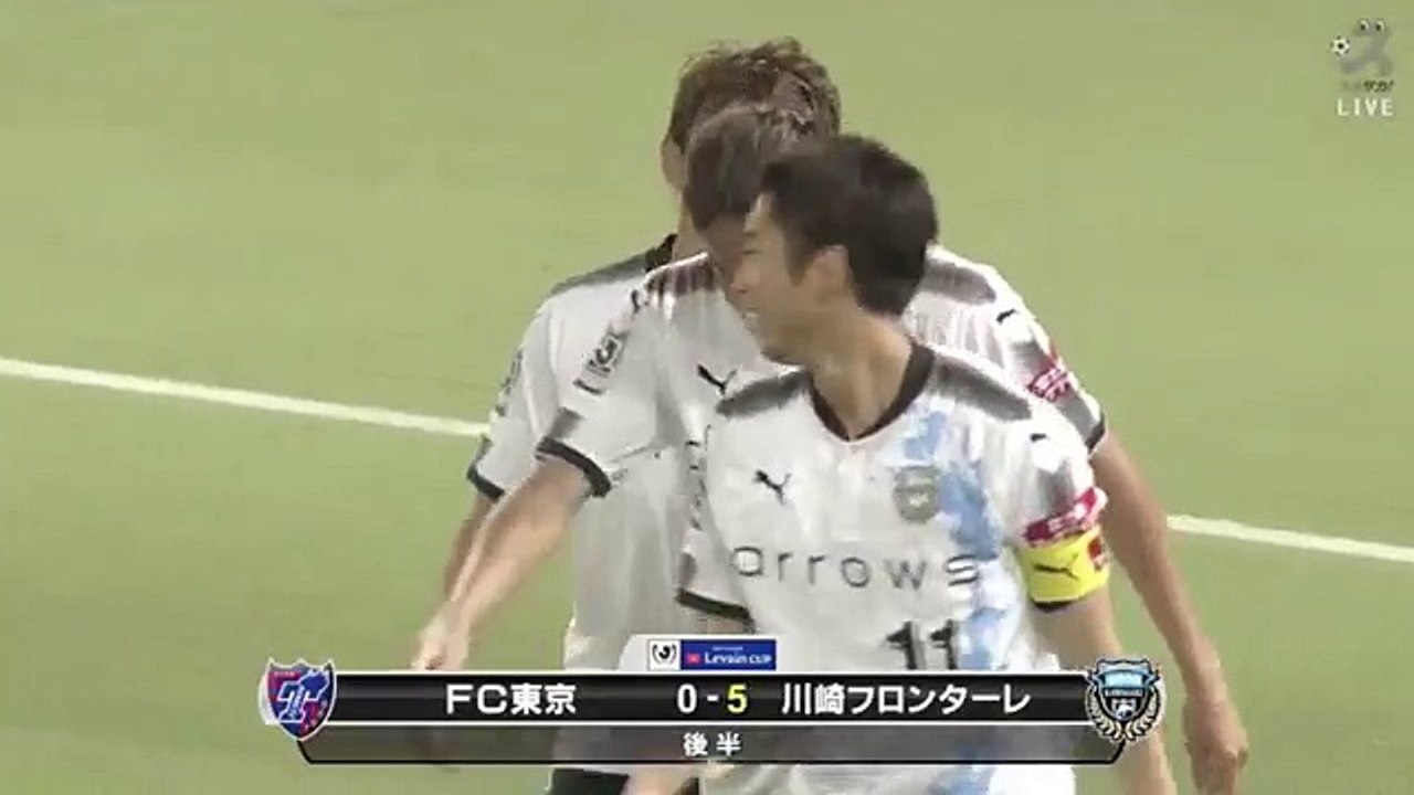 Tokyo 0:5 Kawasaki ( J-League Cup 3 September)