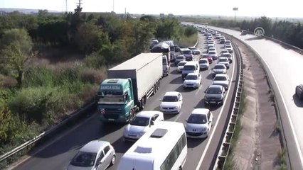 Tatilciler Dönüş Yolunda