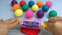 Et des balles Noël les couleurs Créatif amusement amusement briller Apprendre moules jouer thème avec Doh fo
