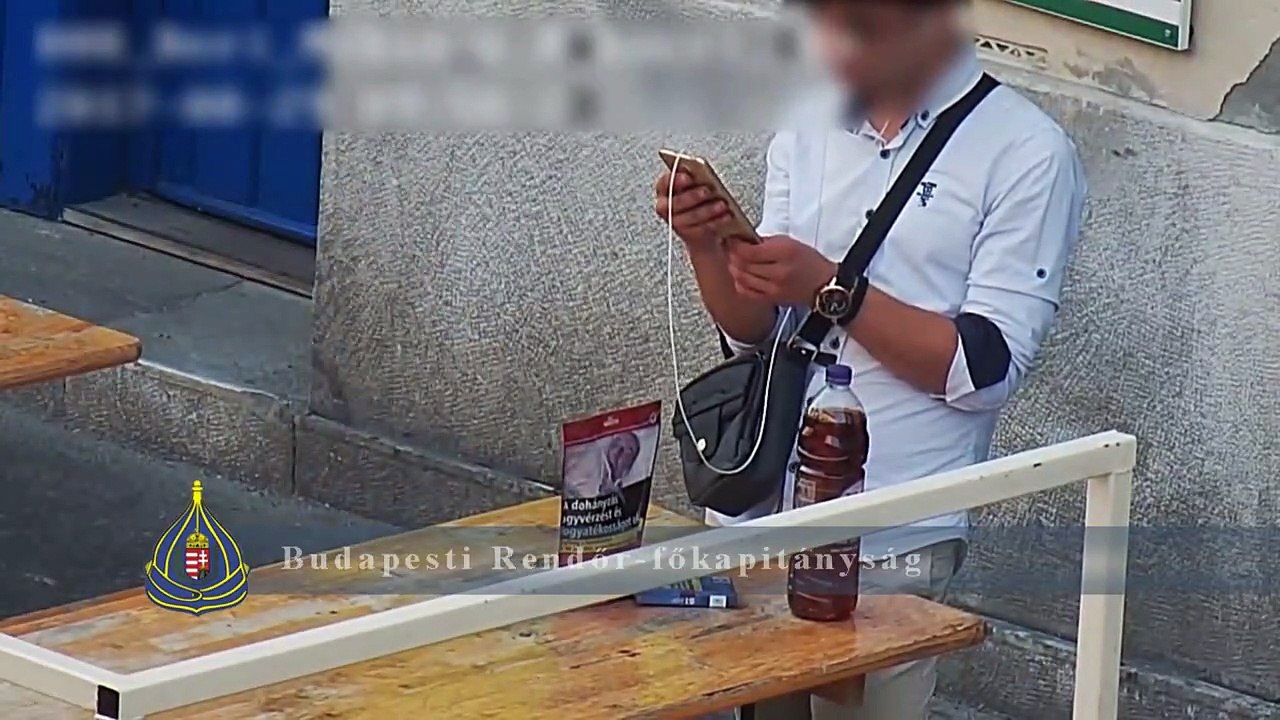 Une arrestation de la police très rapide