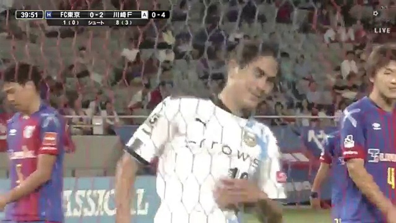 Tokyo 0:3 Kawasaki ( J-League Cup 3 September)