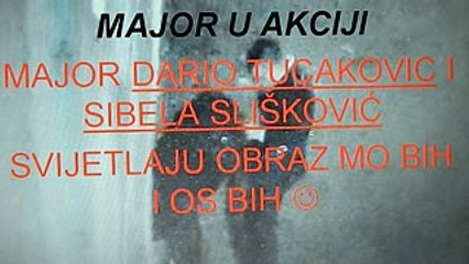 Oficir OS BiH u Akciji