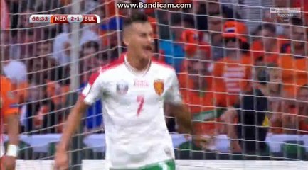 Goal G.Kostadinov HD  Netherlands 2 - 1 Bulgaria 03.09.2017 HD