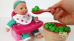 Vivo bebé muñeca de la alimentación comida jugar cacas orinal aperitivos súper juguete formación Merienda sara doh