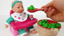 Vivo bebé muñeca de la alimentación comida jugar cacas orinal aperitivos súper juguete formación Merienda sara doh