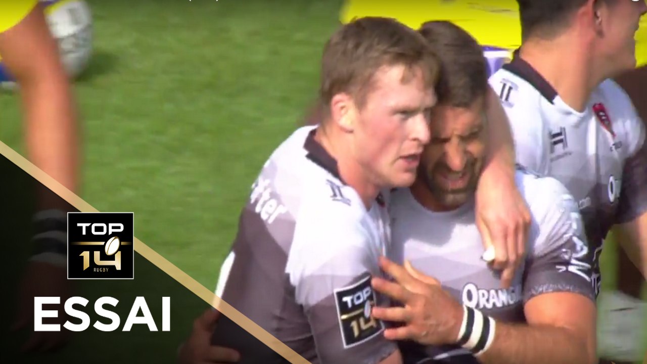 TOP 14 - Essai Chris ASHTON (RCT) - Clermont - Toulon - J2 - Saison 2017/2018