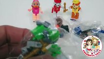 Persecución colección cifras completo de patrulla pata rocoso escombros juguetes Mini marshall zuma skye