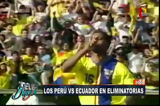 Los Perú vs. Ecuador en las eliminatorias mundialistas