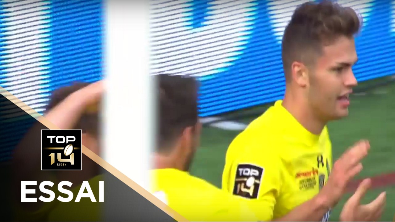 TOP 14 - Essai Damian PENAUD (ASM) - Clermont - Toulon - J2 - Saison 2017/2018