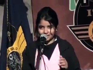 Funny Speech On Road Safety by a Pakistani Girl