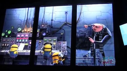 Despicable Me Minion Mayhem Ride at Universal Orlando - Queue, pre-show, After Dance Party