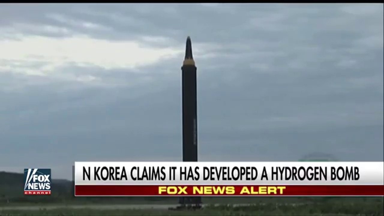 ALERT NORTH KOREA HAS DEVELOPED AN ADVANCED HYDROGEN BOMB
