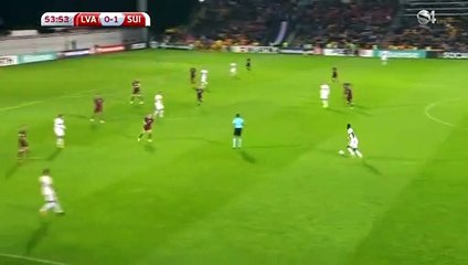 Blerim Dzemaili Goal HD - Latvia 0-2 Switzerland 03.09.2017