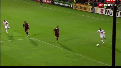 Dzemaili B. (Penalty missed) HD - Latvia 0-1 Switzerland 03.09.2017