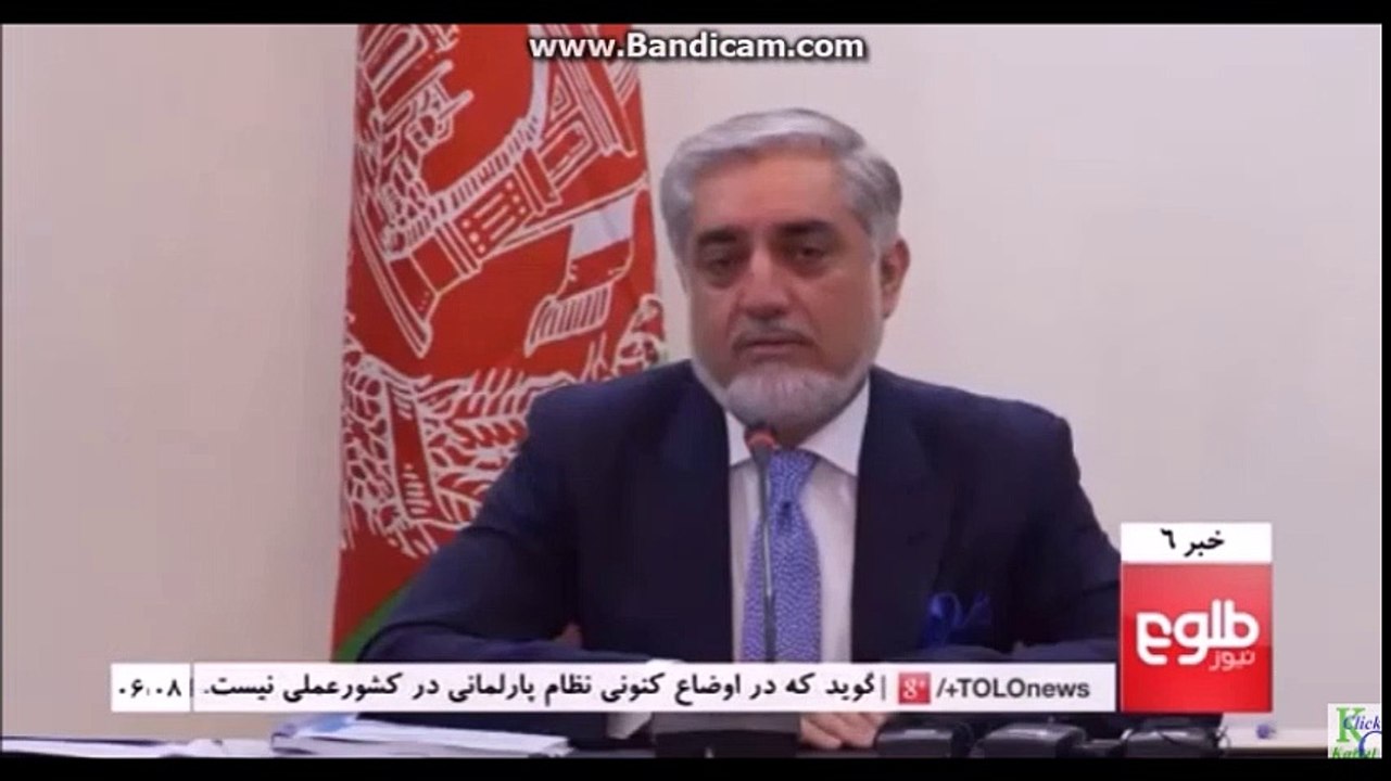 احمد ولی مسعود ، عطامحمد  نور ، عبدالله و در برابر سخنان تند حکمتیار واکنش نشان داد