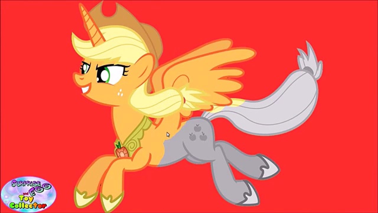 My Little Pony Transforms Baby Alicorn Princess Colors Episode Surprise Egg and Toy Collec