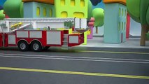 Fuego camión responder para Llame al construcción juego dibujos animados para Niños