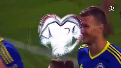 Edin Dzeko Goal HD - Gibraltar 0-4 Bosnia 03.09.2017