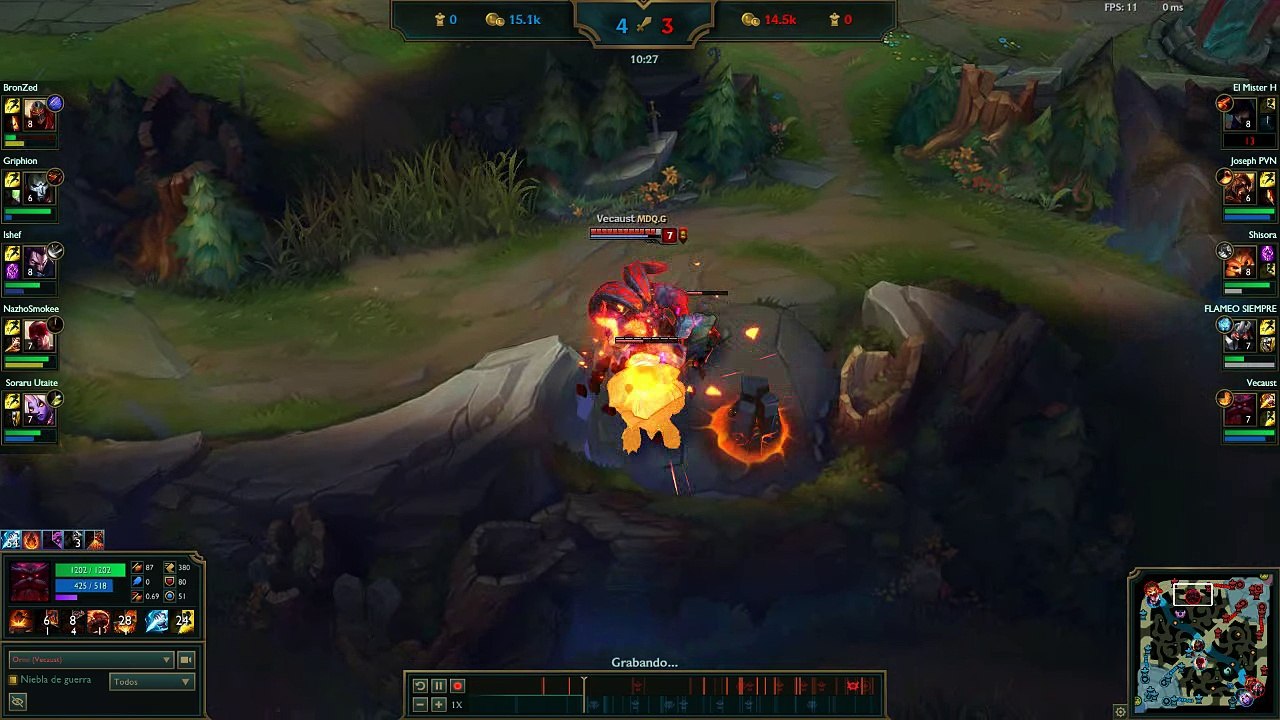 Ornn bug traspasa paredes