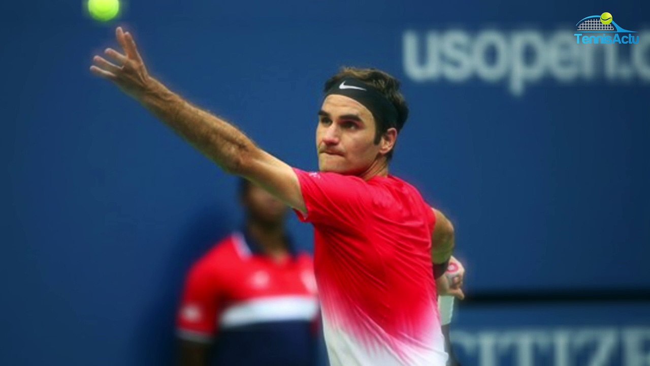 US Open 2017 - Roger Federer a décidément le souci du détail... - Vidéo  Dailymotion