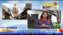 Comisión del Vaticano llegó a Cartagena para recorrer los lugares donde estará el papa en su visita a Colombia