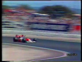 Gran Premio di Francia 1990: Ritiro di Gugelmin e sua intervista