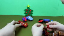 Disney Pixar Cars Lightning McQueen Mater Sally Guido Luigi Open Christmas Play-Doh Presen
