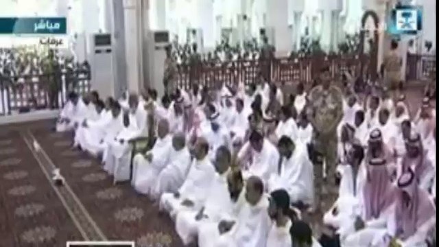 شاهد كيف ردت الجزيرة على خطيب عرفة بعدما طالب الحجاج بالدعاء للملك وولي عهده