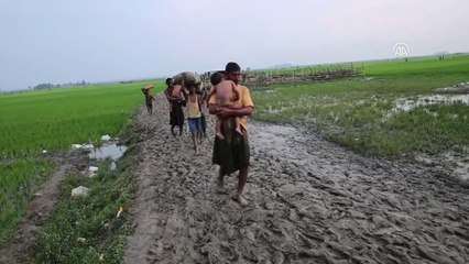 Bangladeş'e Kaçan Arakanlı Müslümanlar - Cox's Bazaar