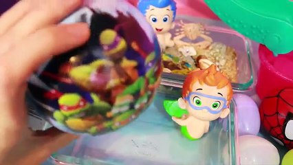 Bulle Collectionneur tasses des œufs guppys sirène empilage jouets Surprise nickelodeon kinder surpr