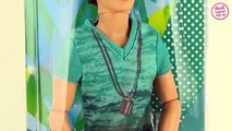 Muñeca conocido y Ryan visión general muñeco Ken desembalaje juguetes Barbie Barbie Fashionistas Ryan 2016