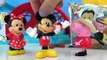 Vacances chasse entaille avion jouet voyager Jr peppa pigs playset surprend mickey minnie mous