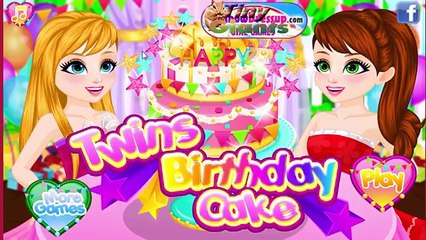 Gemelos cumpleaños pastel cocina Juegos para Niños