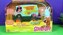 Coche dibujos animados el Delaware por máquina misterio Red en el juguetes vídeo scooby doo rc unboxing dejes ver