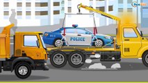 Learn Episodes Vehicles BIG BLUE TRUCK FIRE TRUCK & DUMP TRUCK Learn Transport Cartoon