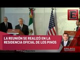 Detalles del encuentro entre funcionarios de México y Estados Unidos