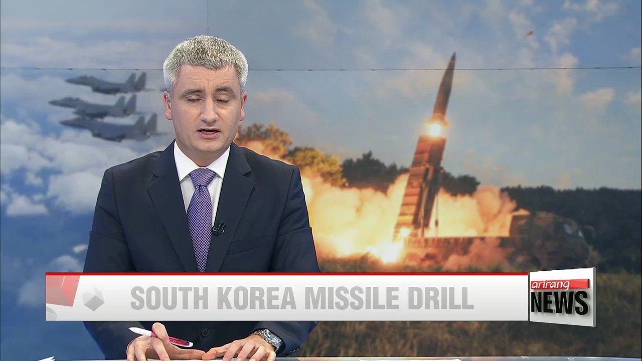 S. Korean military holds live-firing missile drill in response to N. Korea's nuke test