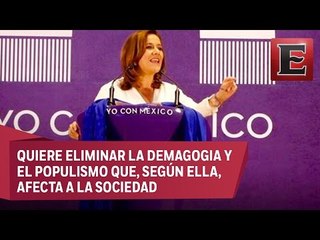 Soy la única que puedo vencer a AMLO: Margarita Zavala